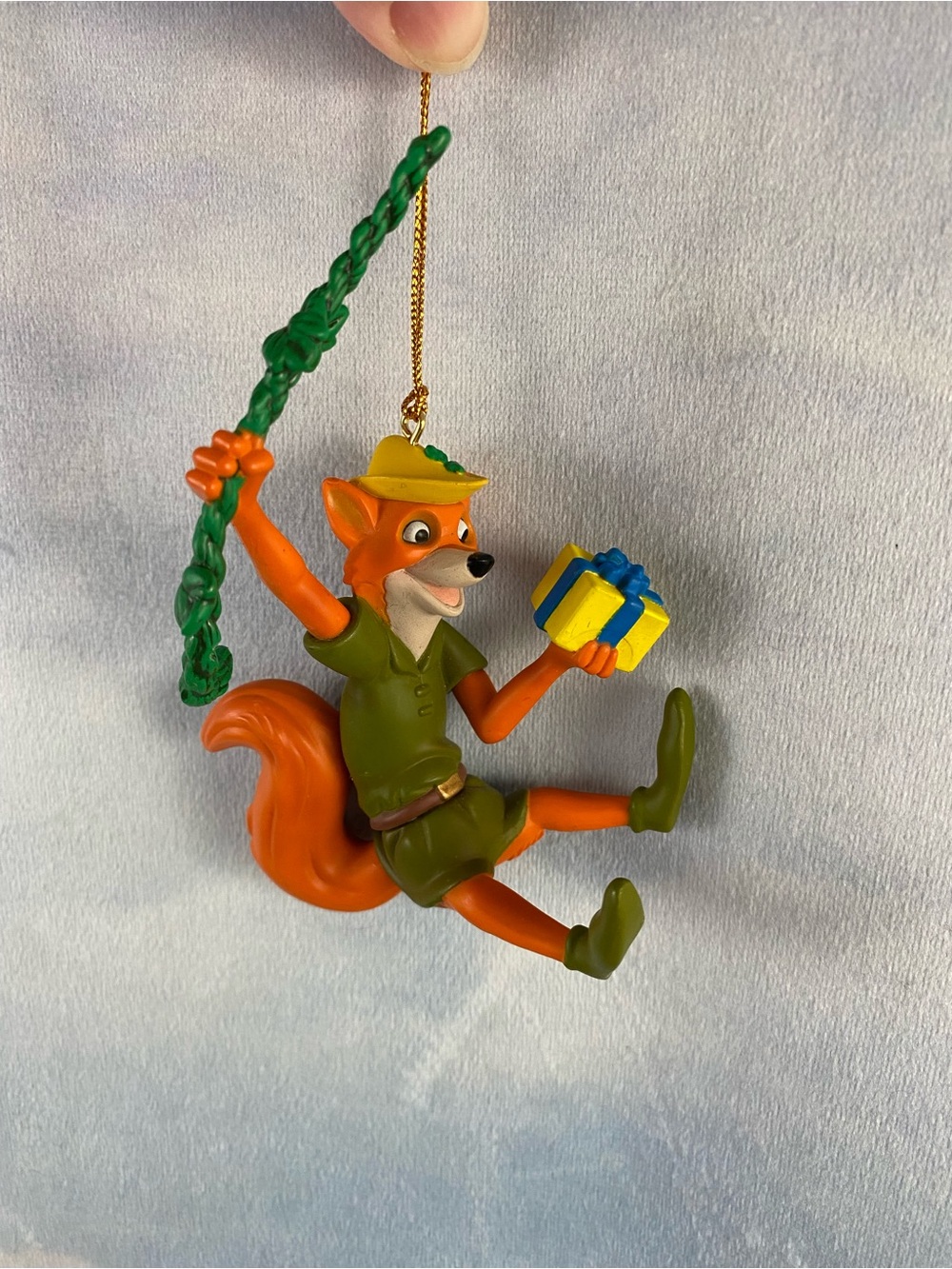 Vintage 90s Grolier Disney Robin Hood Ornament